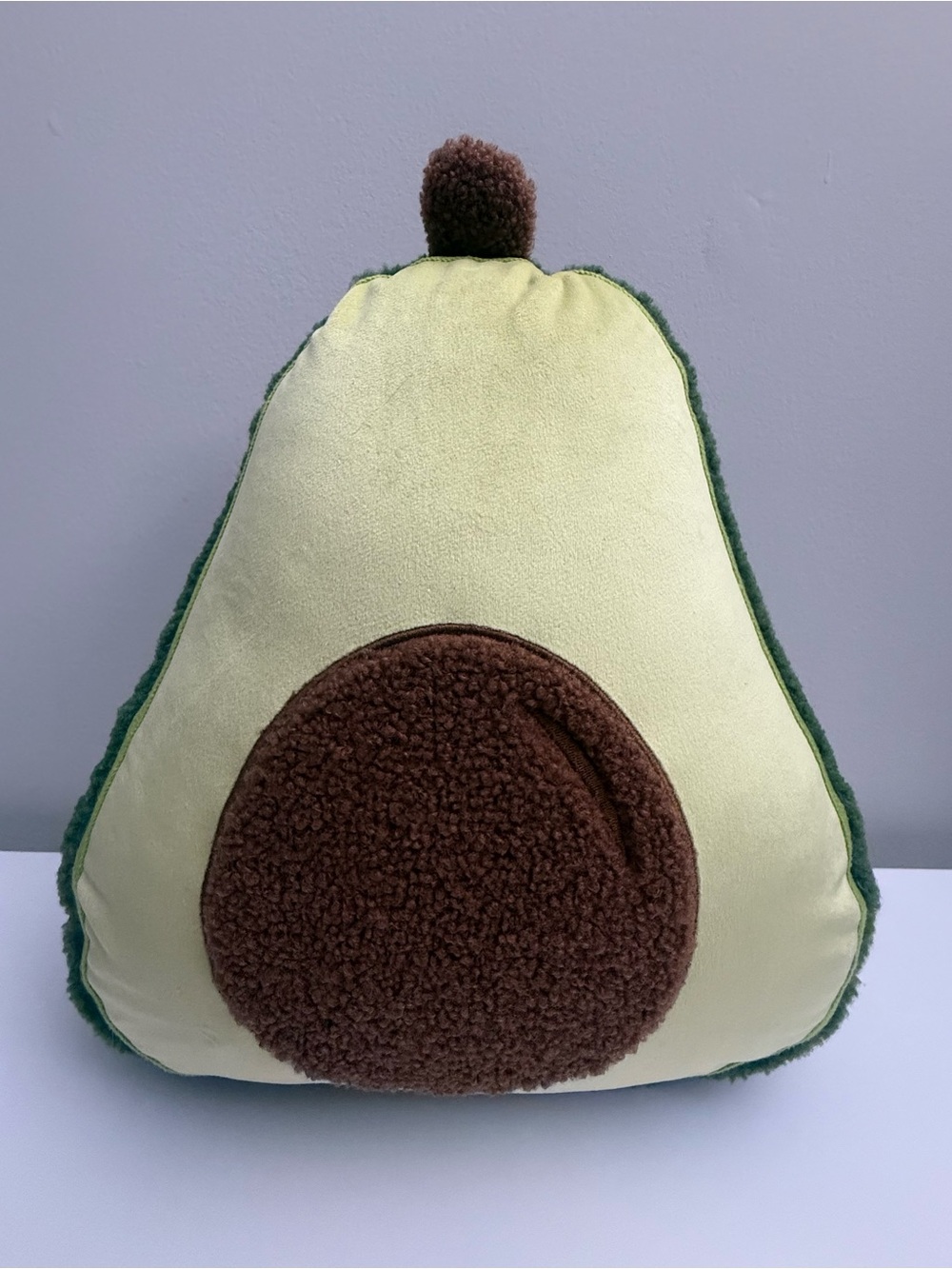 New Brentwood Originals Avocado Plush Throw Pillow Decorative Cushion Oeko-Tex